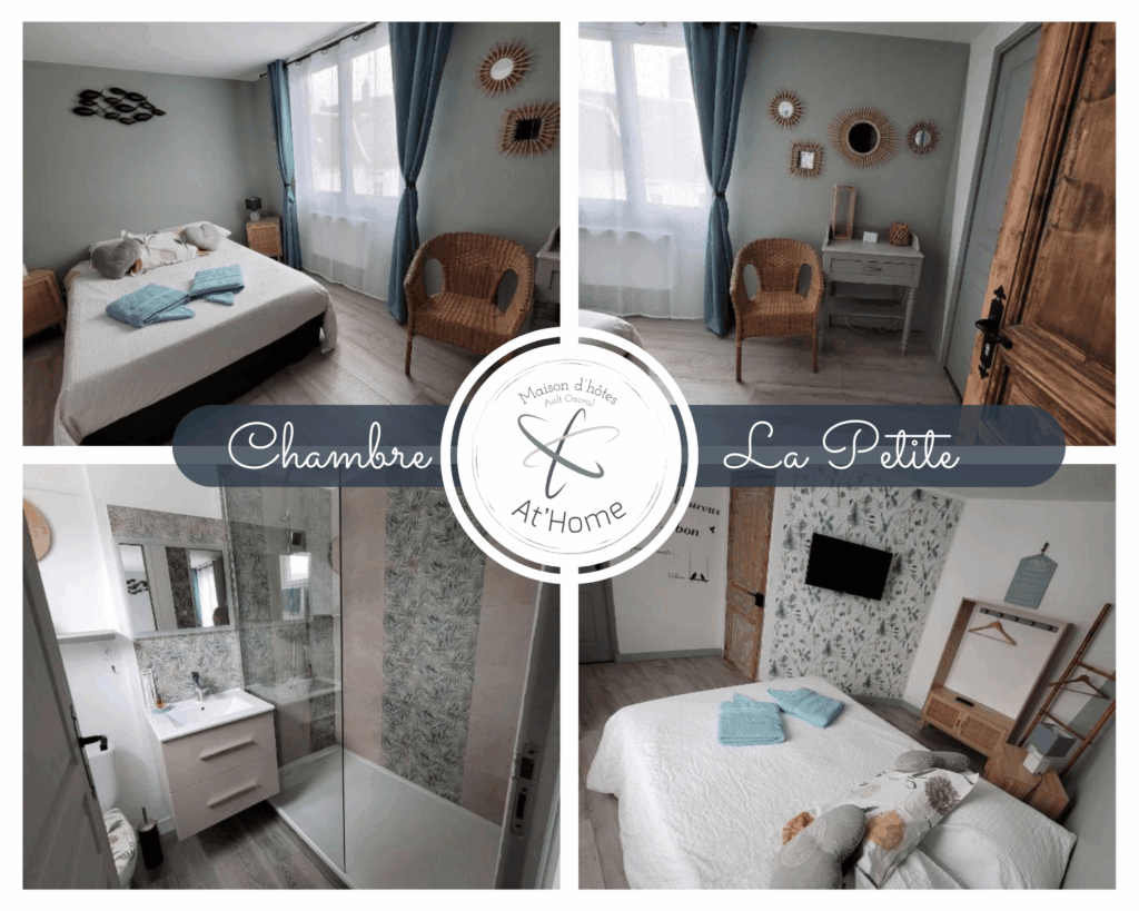 La Petite est une chambre pour 2 personnes de 14 m² situé au 1er étage de la maison